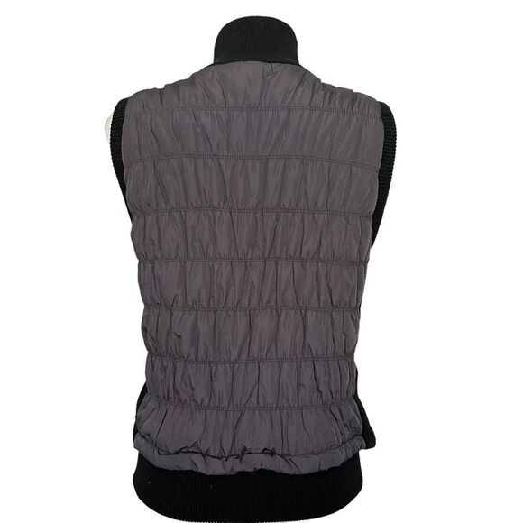 Calvin Klein performance women’s full zip puffer vest in dark gray size large - Picture 6 of 12